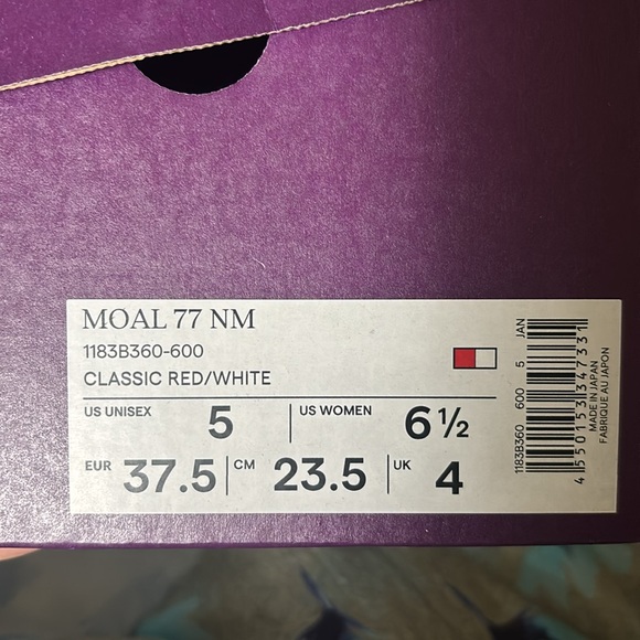 BRAND NEW Onitsuka Tiger Moal 77 Nippon Made Size 6.5 US Women’s - Picture 3 of 3